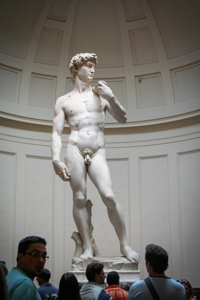 Statue of David FLorence