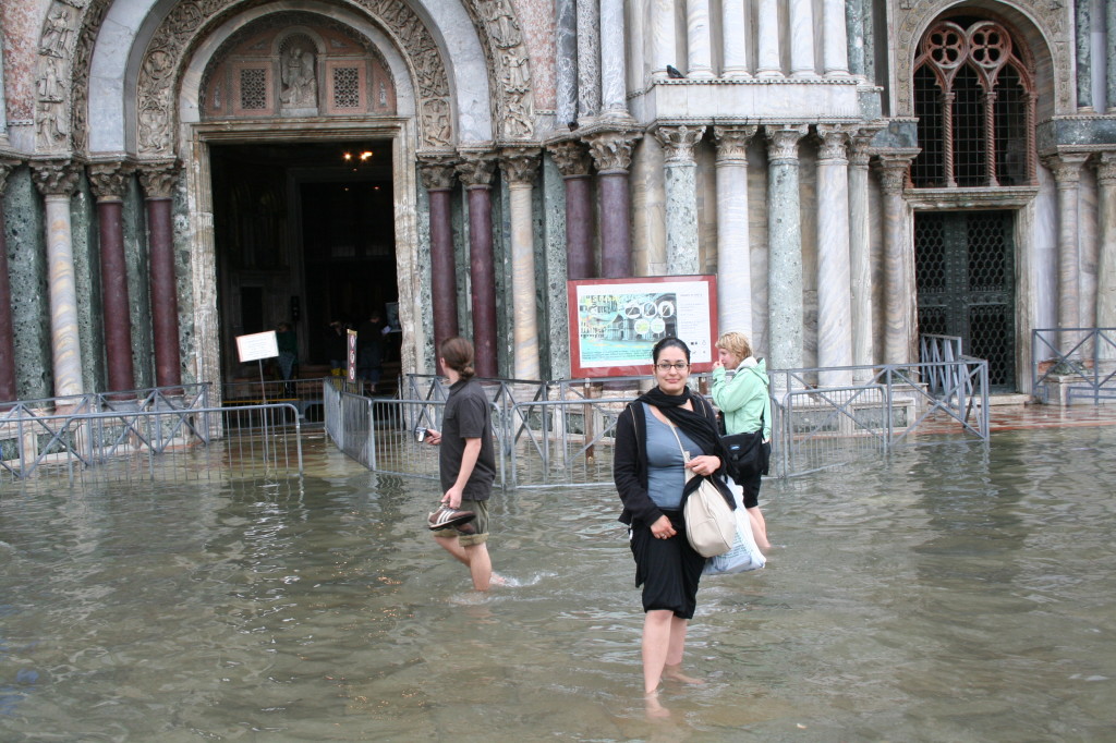 Flooding in San Marco Square 